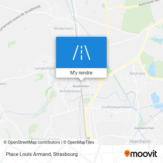 Place Louis Armand plan