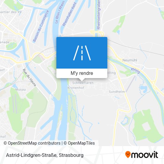 Astrid-Lindgren-Straße plan
