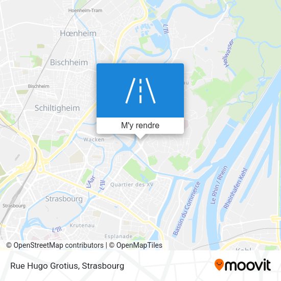 Rue Hugo Grotius plan