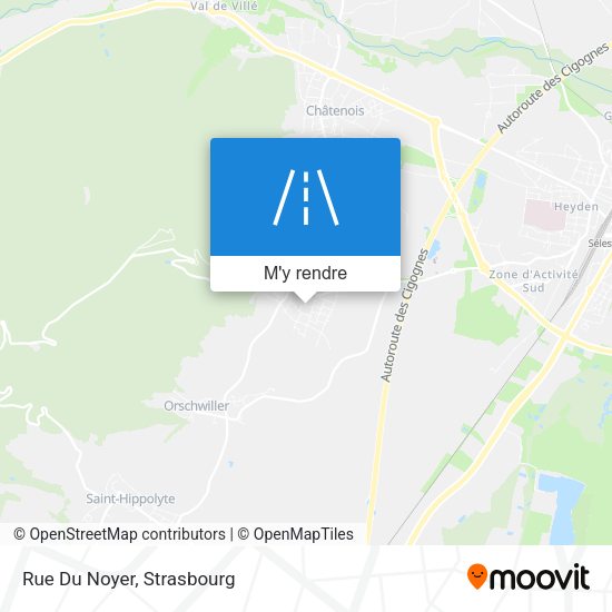 Rue Du Noyer plan