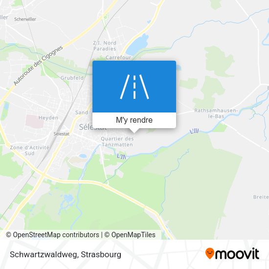 Schwartzwaldweg plan