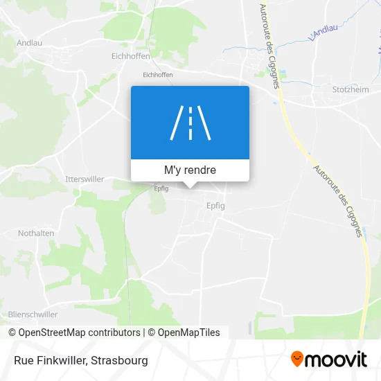 Rue Finkwiller plan