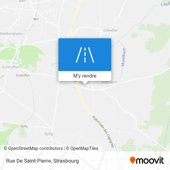 Rue De Saint-Pierre plan