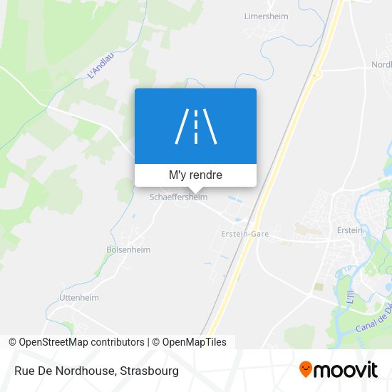 Rue De Nordhouse plan