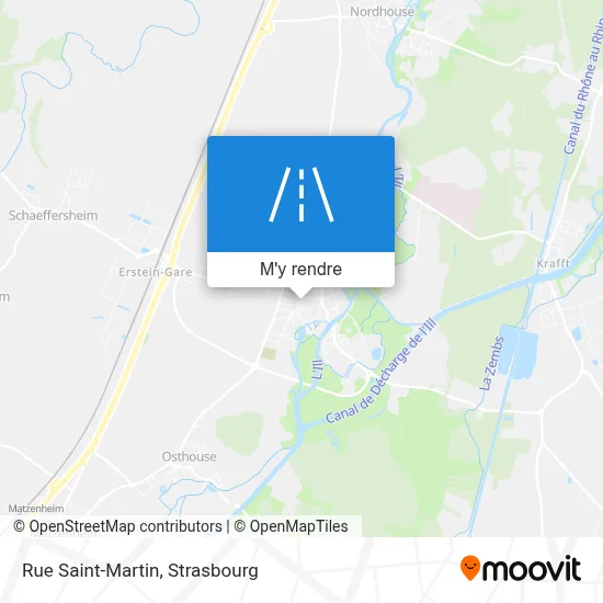 Rue Saint-Martin plan