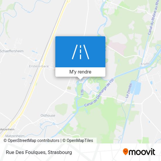 Rue Des Foulques plan