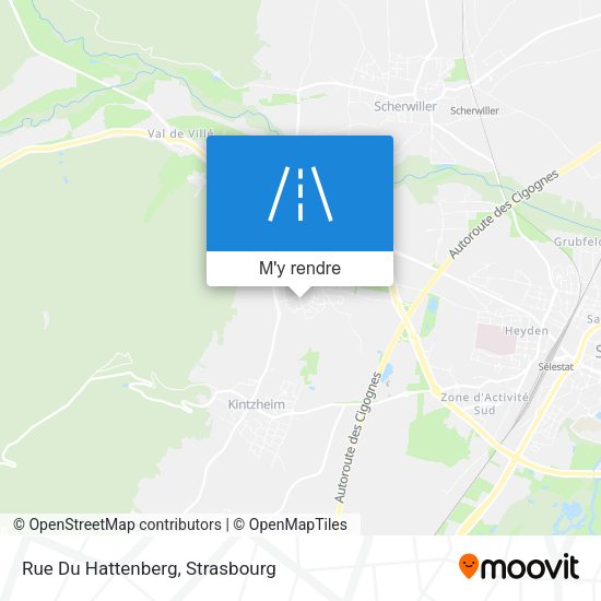 Rue Du Hattenberg plan