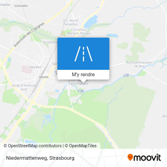 Niedermattenweg plan