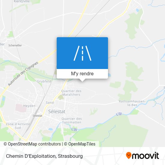 Chemin D'Exploitation plan