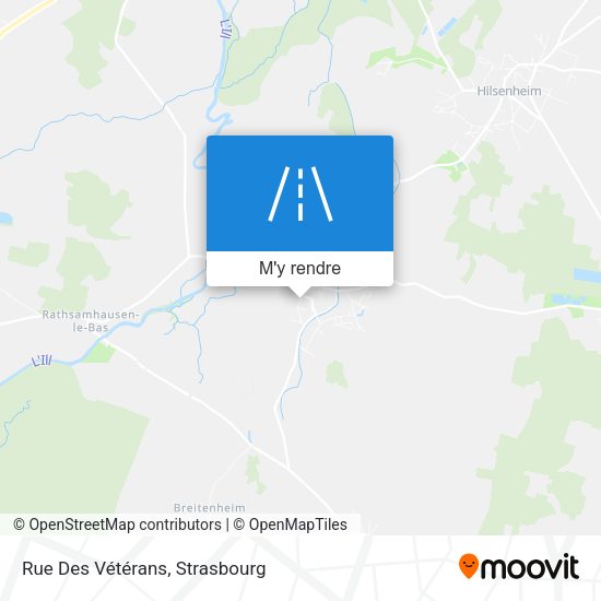 Rue Des Vétérans plan
