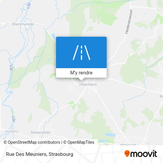 Rue Des Meuniers plan