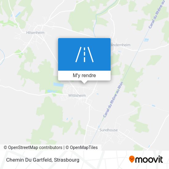 Chemin Du Gartfeld plan
