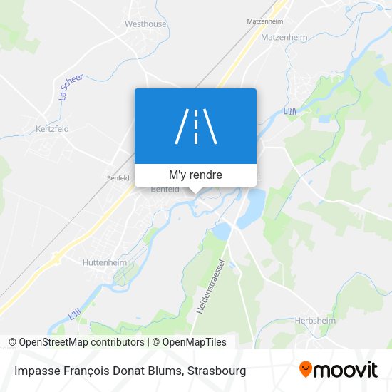 Impasse François Donat Blums plan
