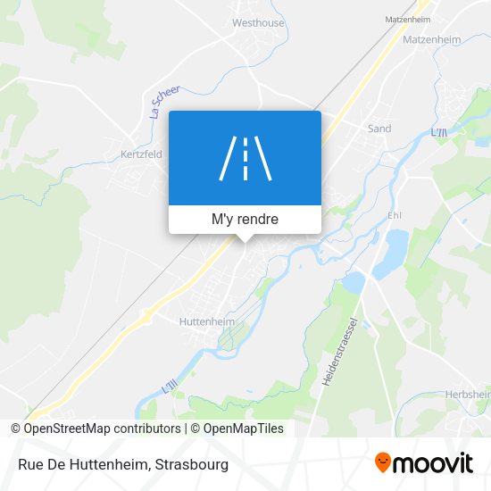 Rue De Huttenheim plan