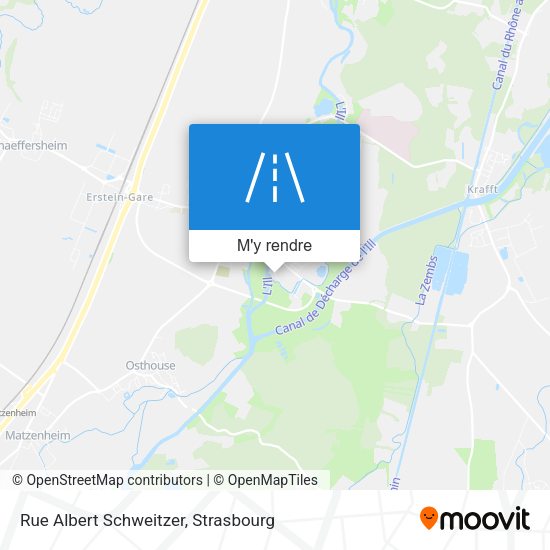 Rue Albert Schweitzer plan