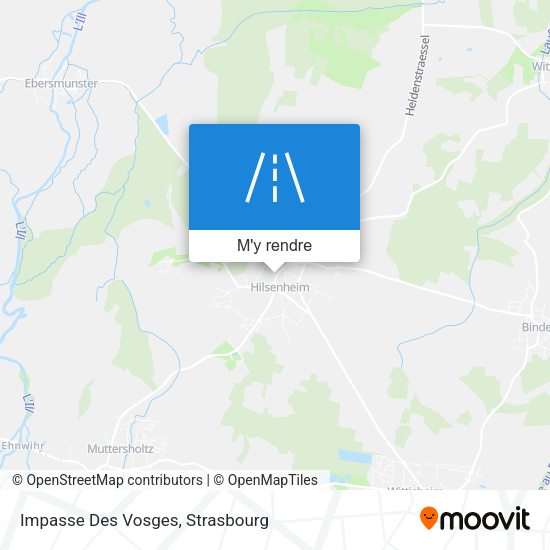 Impasse Des Vosges plan
