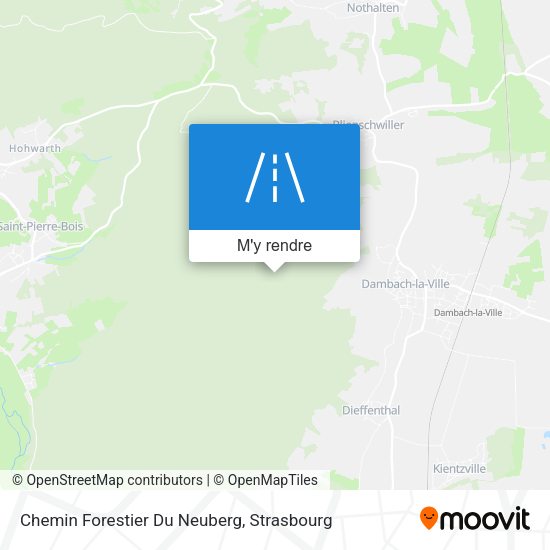 Chemin Forestier Du Neuberg plan