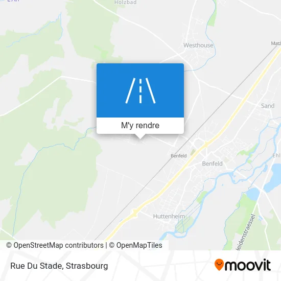 Rue Du Stade plan