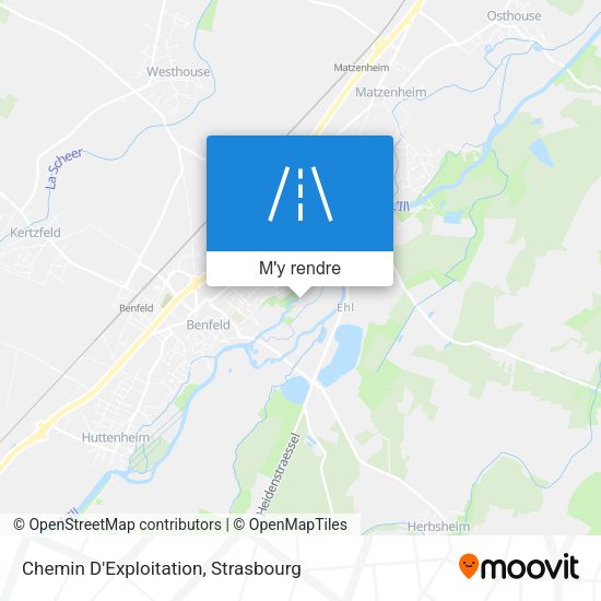 Chemin D'Exploitation plan