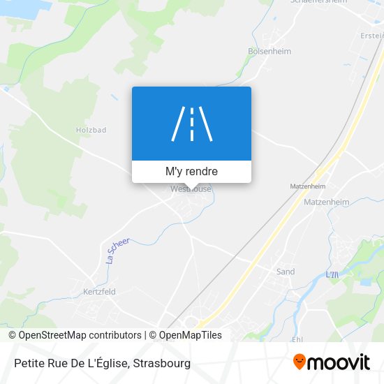 Petite Rue De L'Église plan