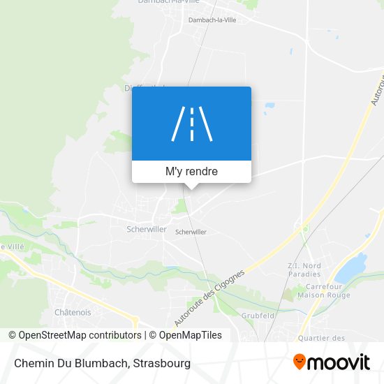 Chemin Du Blumbach plan