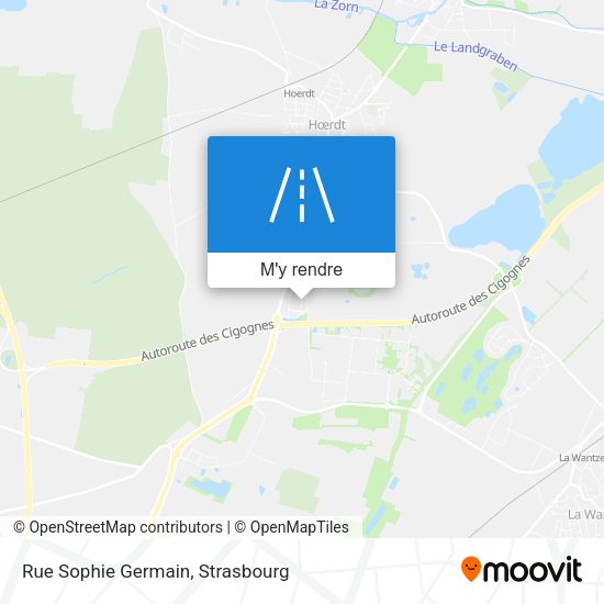 Rue Sophie Germain plan