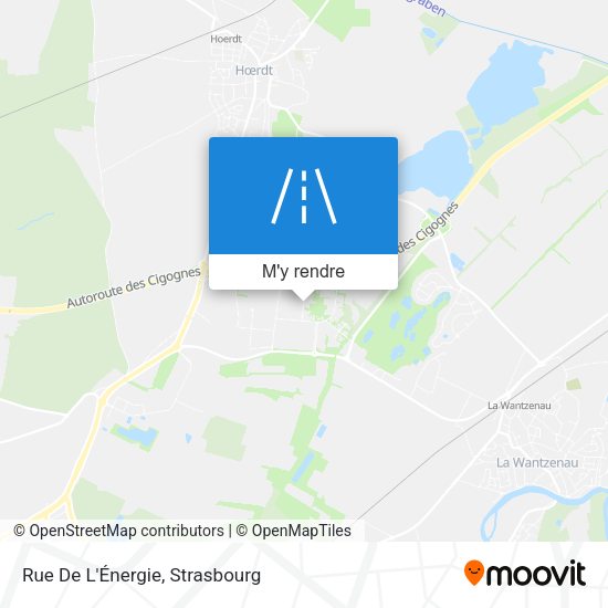 Rue De L'Énergie plan
