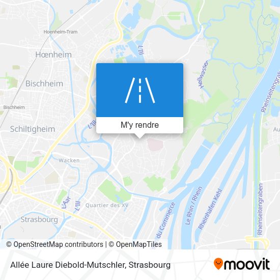 Allée Laure Diebold-Mutschler plan
