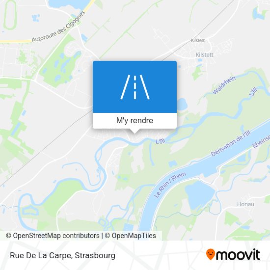 Rue De La Carpe plan