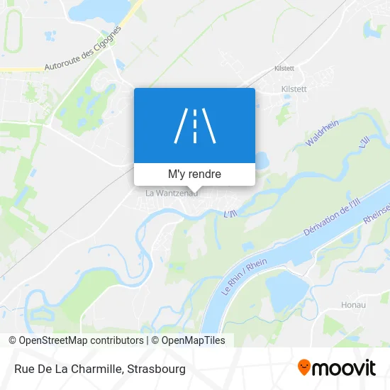 Rue De La Charmille plan