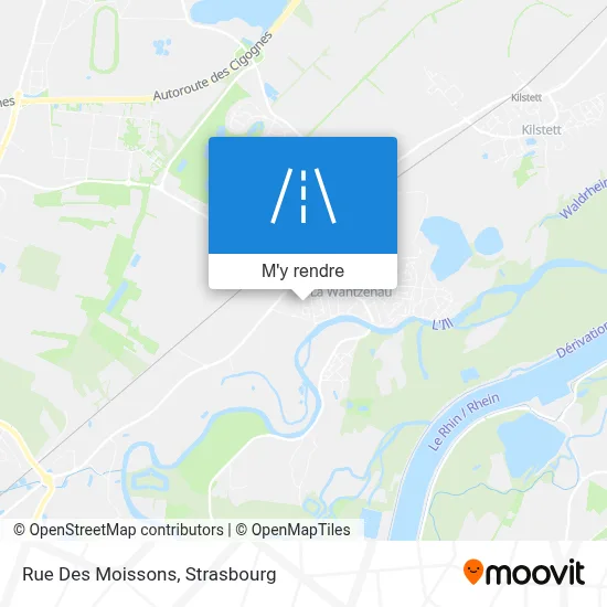 Rue Des Moissons plan