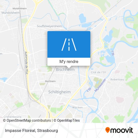 Impasse Floréal plan