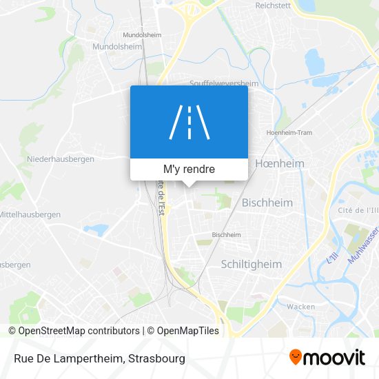 Rue De Lampertheim plan