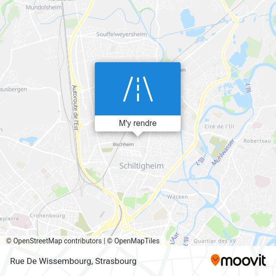 Rue De Wissembourg plan