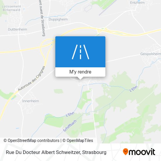Rue Du Docteur Albert Schweitzer plan