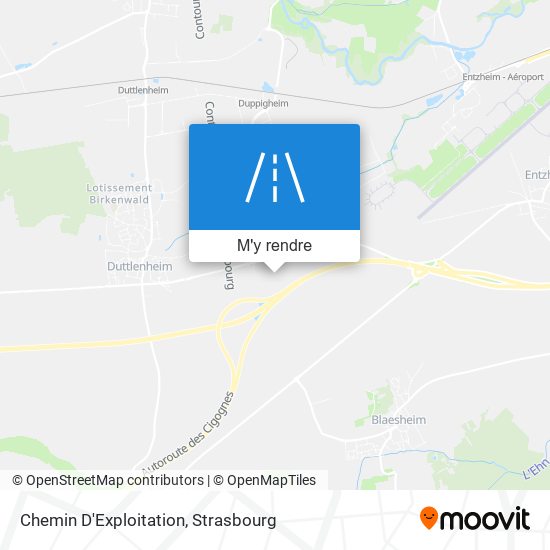 Chemin D'Exploitation plan