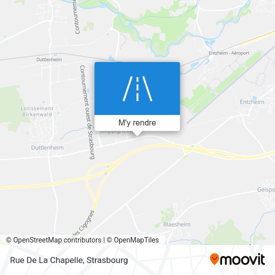 Rue De La Chapelle plan