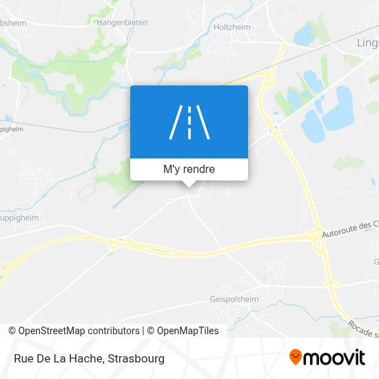 Rue De La Hache plan