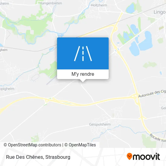 Rue Des Chênes plan