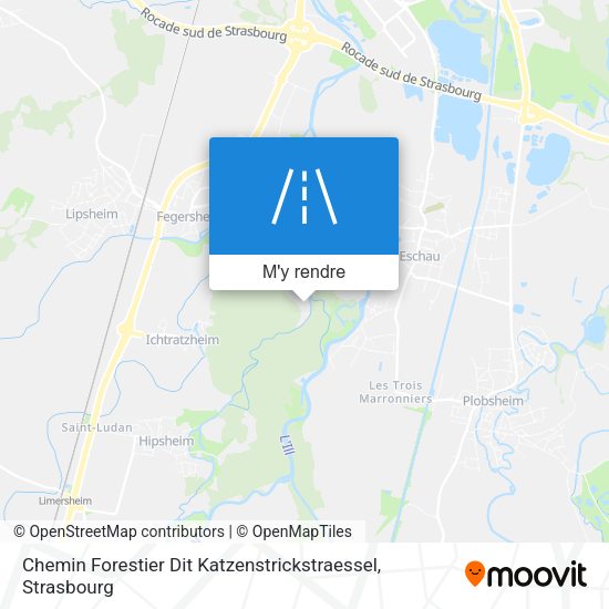 Chemin Forestier Dit Katzenstrickstraessel plan