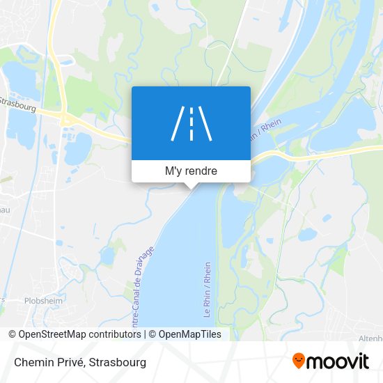 Chemin Privé plan