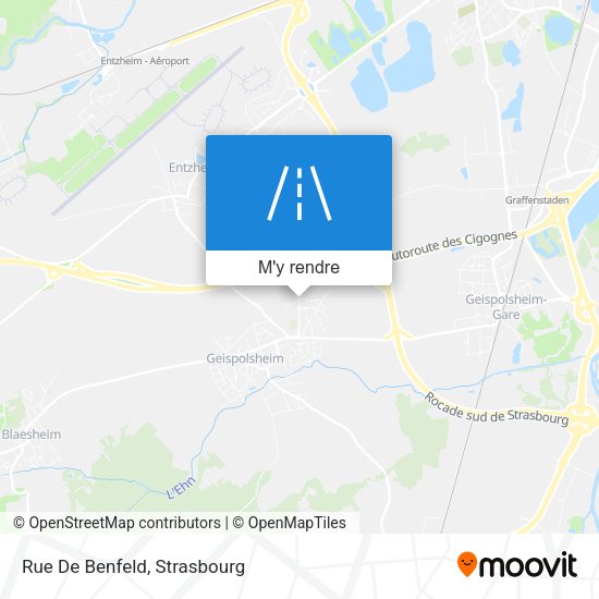 Rue De Benfeld plan