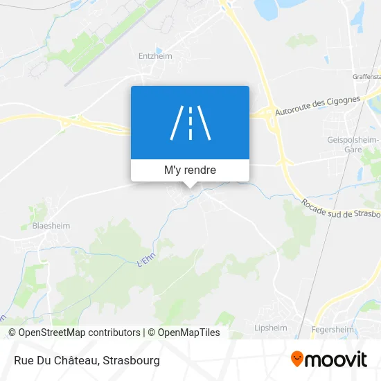 Rue Du Château plan