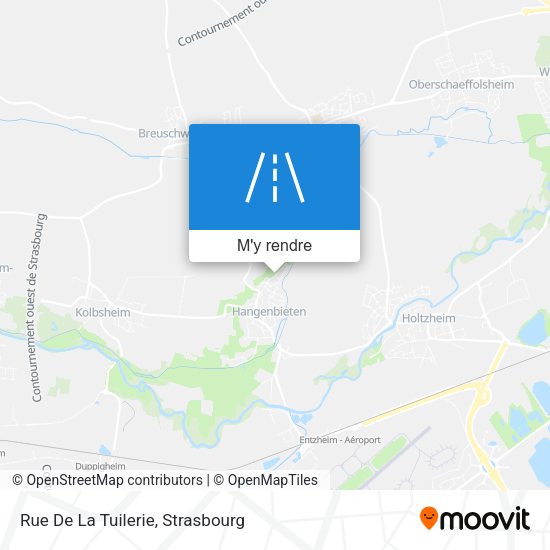 Rue De La Tuilerie plan