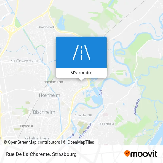 Rue De La Charente plan