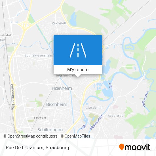 Rue De L'Uranium plan