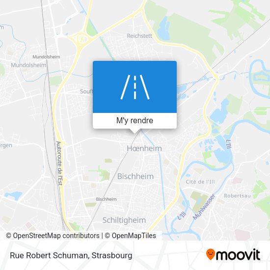 Rue Robert Schuman plan