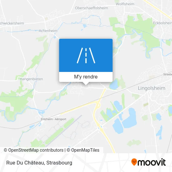 Rue Du Château plan