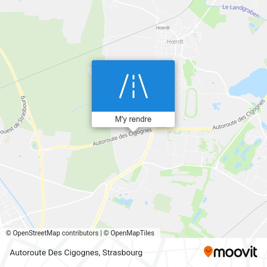 Autoroute Des Cigognes plan