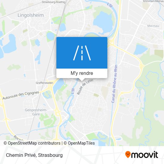 Chemin Privé plan